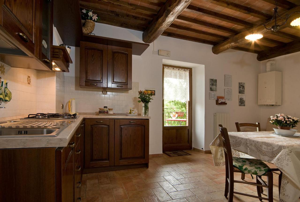 Agriturismo Fontesettimena Appartamento Rondine- Appartamento Capriolo Volterra Luaran gambar
