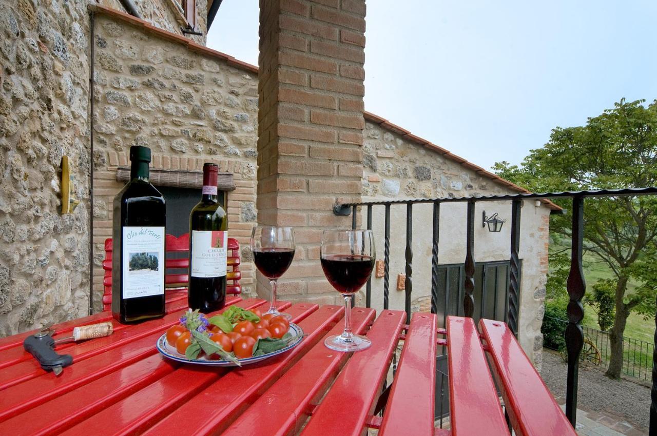 Agriturismo Fontesettimena Appartamento Rondine- Appartamento Capriolo Volterra Luaran gambar